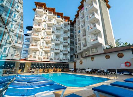 Отель Kleopatra Azak Beach Hotel