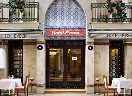 Отель Evsen