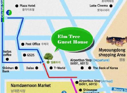 Отель Elm Tree Guesthouse Myeongdong 
