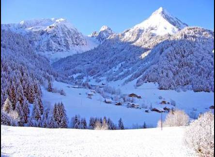Отель Holiday Home Carolien Abondance 