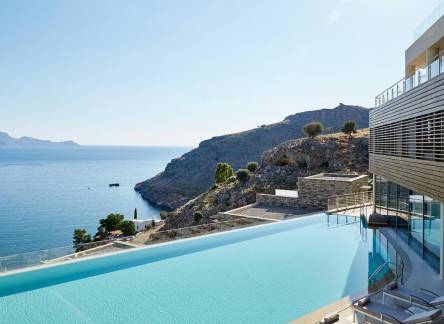 Отель Lindos Blu Luxury Hotel & Suites