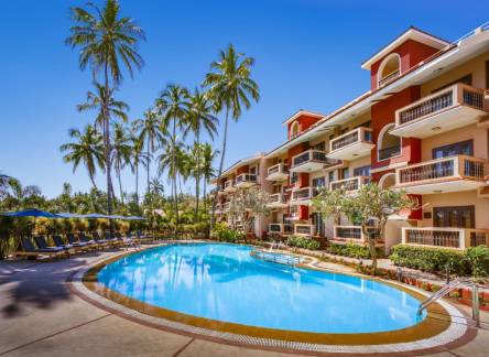 Отель Lazy Lagoon, Baga A Lemon Tree Resort, Goa
