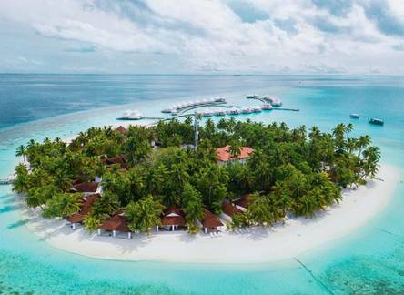 Отель Diamonds Athuruga Beach & Water Villas