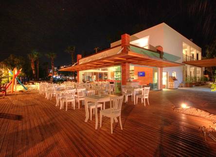 Отель Meggs Bodrum Beach Restaurant Hotel
