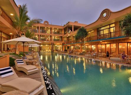 Отель Thaproban Pavilion Waves Unawatuna