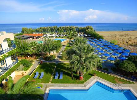 Отель Malia Bay Beach Hotel & Bungalows