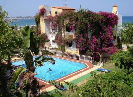 Отель Iliostasi Beach Apartments