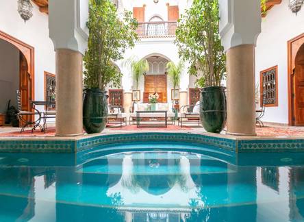 Отель Riad Les Trois Palmiers El Bacha