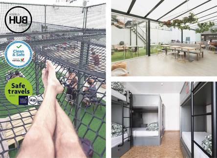 Отель Hub Lisbon Patio Hostel