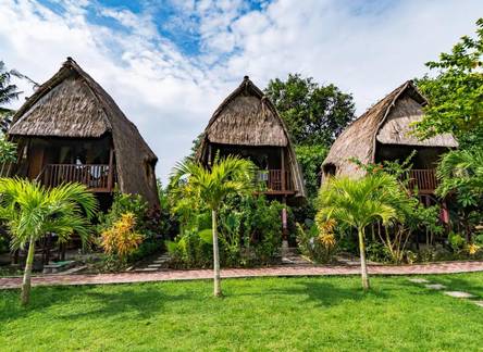 Отель Abian Huts Lembongan