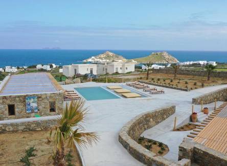 Отель Myconian Crown Suites
