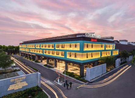 Отель Courtyard by Marriott Shanghai International Tourism and Resorts Zone