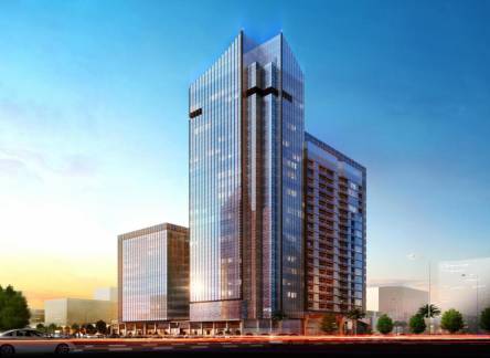 Отель DoubleTree by Hilton Dubai M Square Hotel & Residences