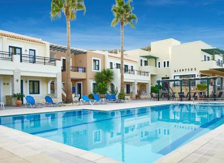 Отель Dionysos Apartments & Studios
