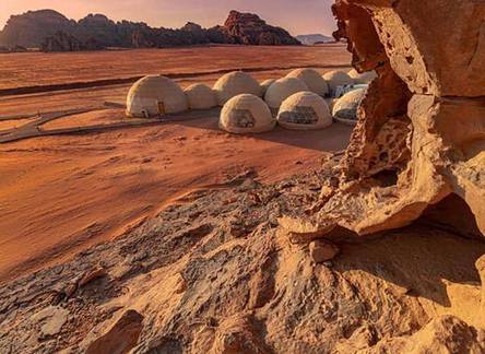Отель Wadi Rum UFO Luxotel
