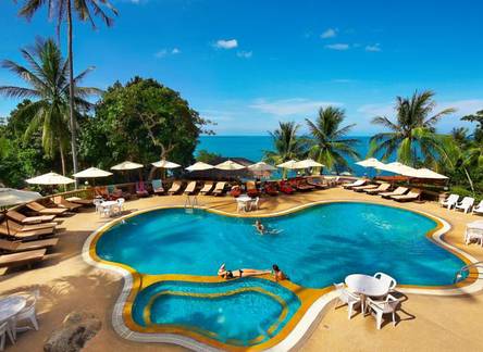 Отель Coral Cliff Beach Resort Samui