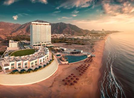 Отель Royal M Hotel & Resort Al Aqah Beach