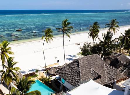 Отель Alladin Boutique Beach Hotel and SPA Zanzibar