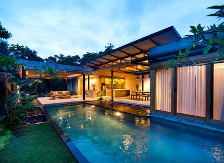 Отель Sativa Villas Ubud with Private Pool