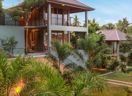 Отель Villa Rumassala Luxury Chalets Unawatuna