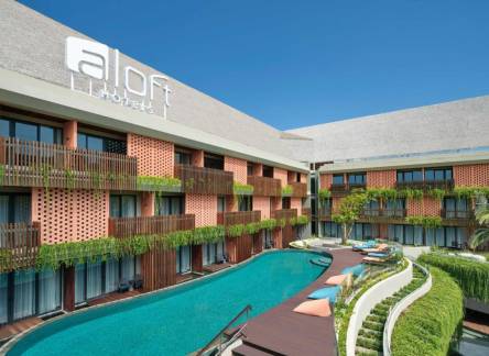 Отель Aloft Bali Kuta at Beachwalk
